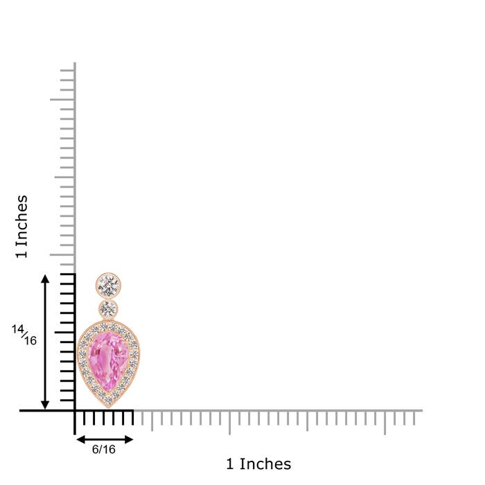 A - Pink Sapphire / 2.6 CT / 14 KT Rose Gold