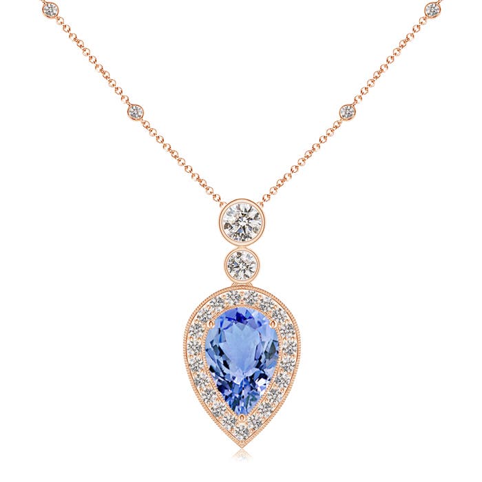 A - Tanzanite / 2.16 CT / 14 KT Rose Gold