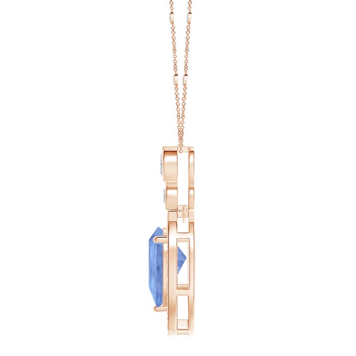 A - Tanzanite / 2.16 CT / 14 KT Rose Gold