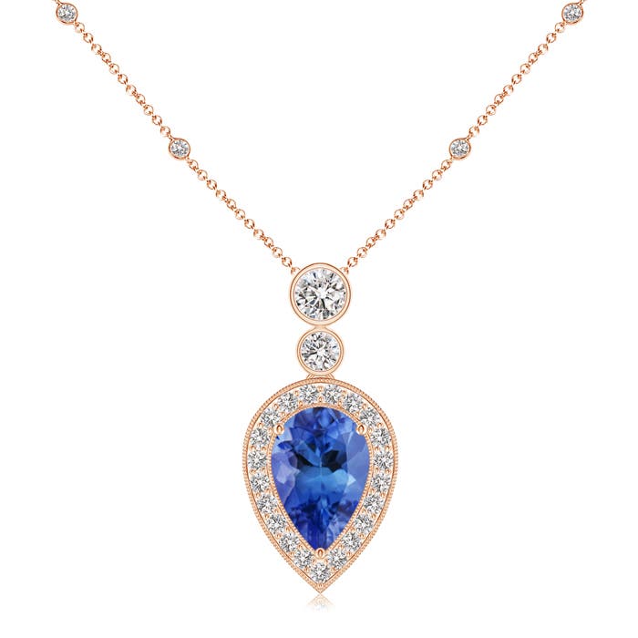 AA - Tanzanite / 2.16 CT / 14 KT Rose Gold