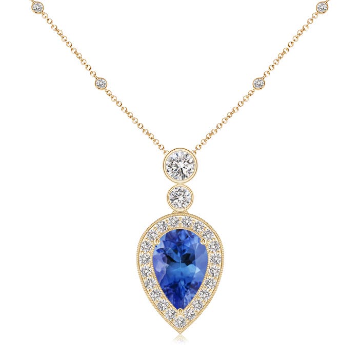 AA - Tanzanite / 2.16 CT / 14 KT Yellow Gold