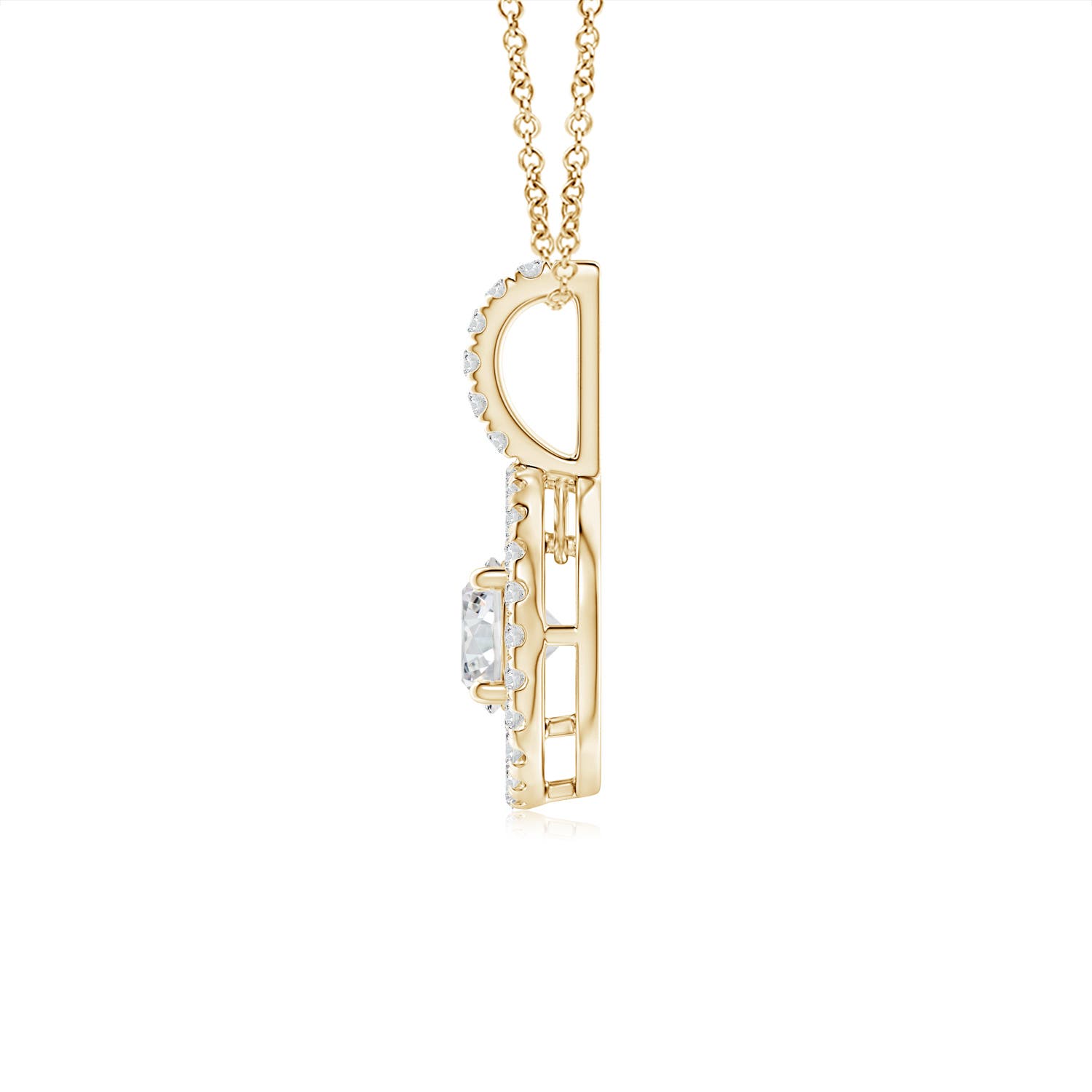 H, SI2 / 0.32 CT / 14 KT Yellow Gold