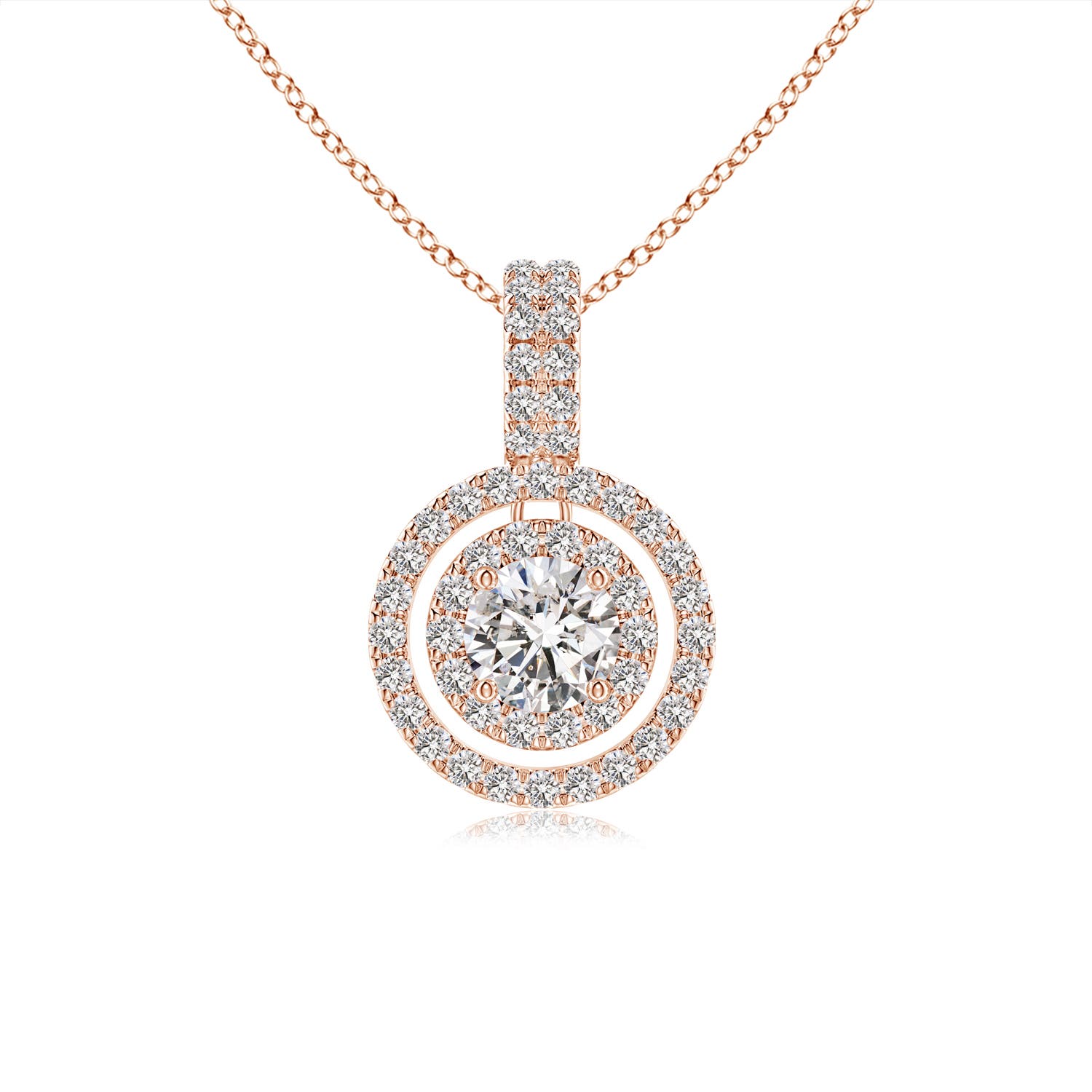 I-J, I1-I2 / 0.32 CT / 14 KT Rose Gold