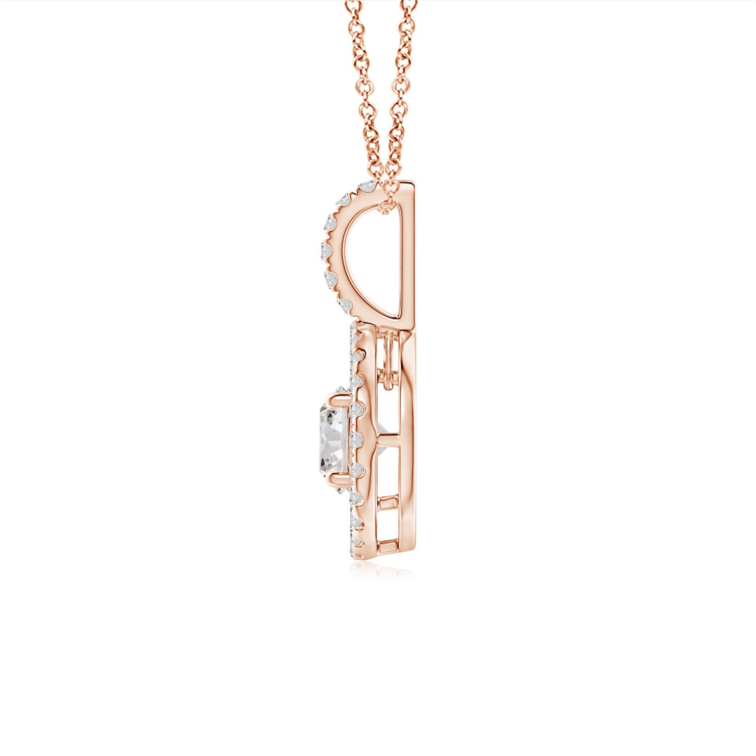 I-J, I1-I2 / 0.32 CT / 14 KT Rose Gold