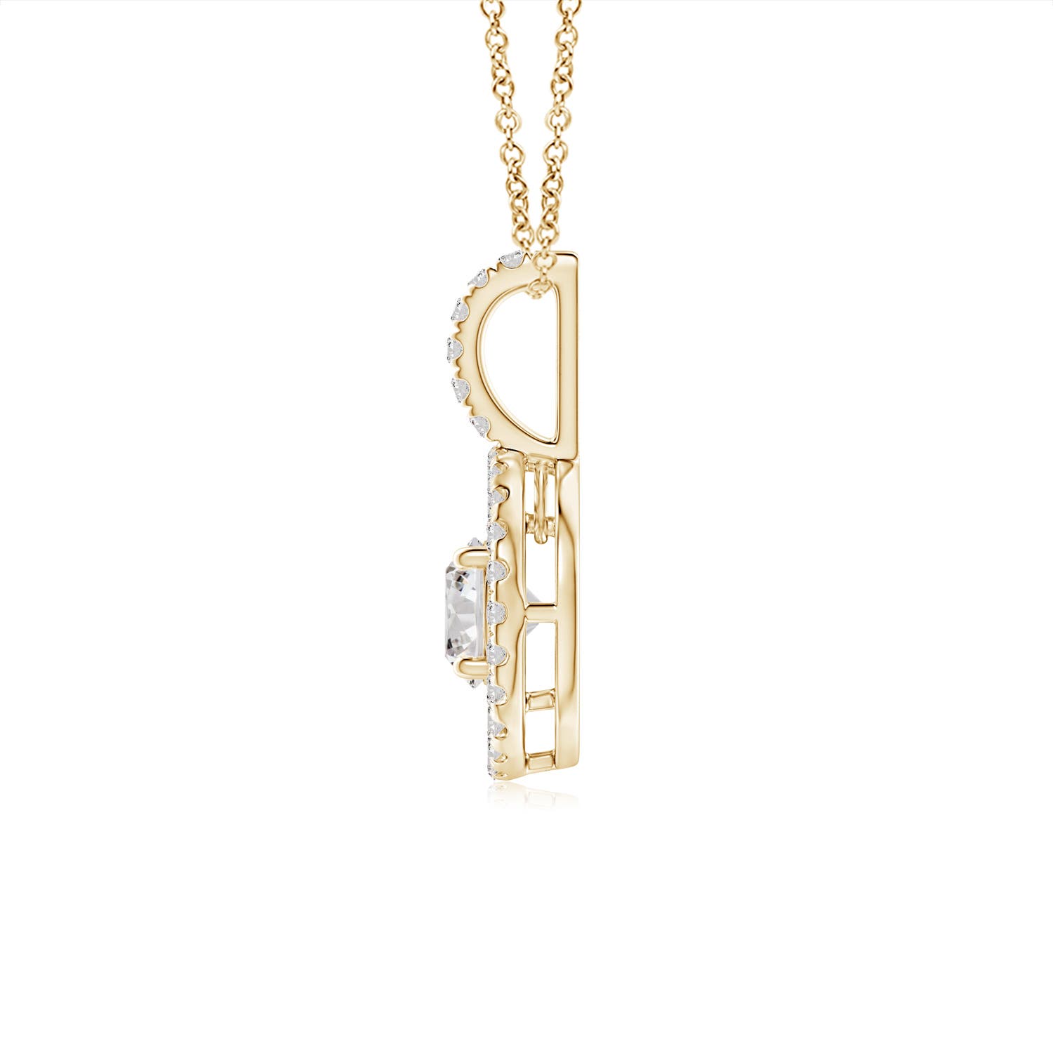 I-J, I1-I2 / 0.32 CT / 14 KT Yellow Gold