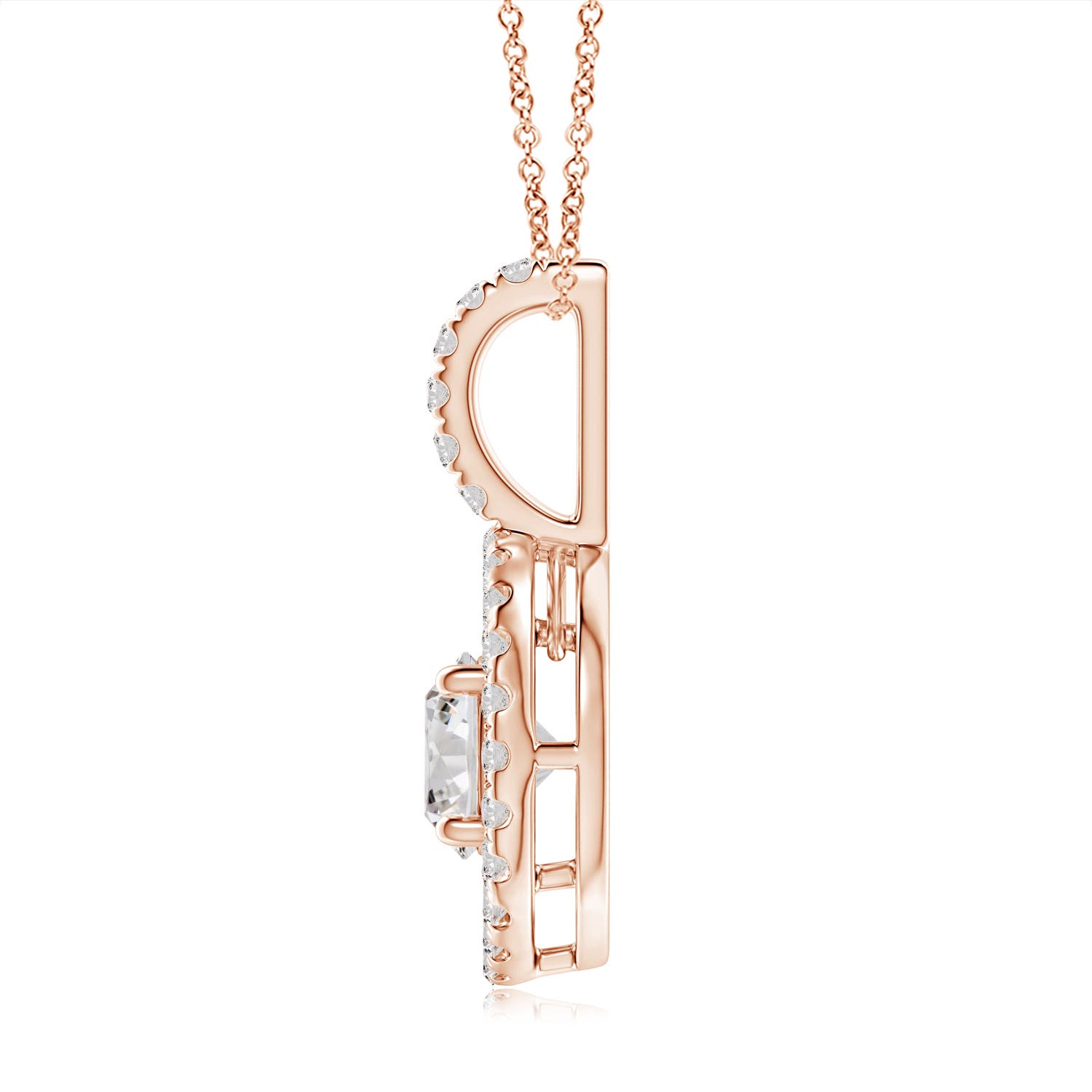 I-J, I1-I2 / 0.75 CT / 14 KT Rose Gold