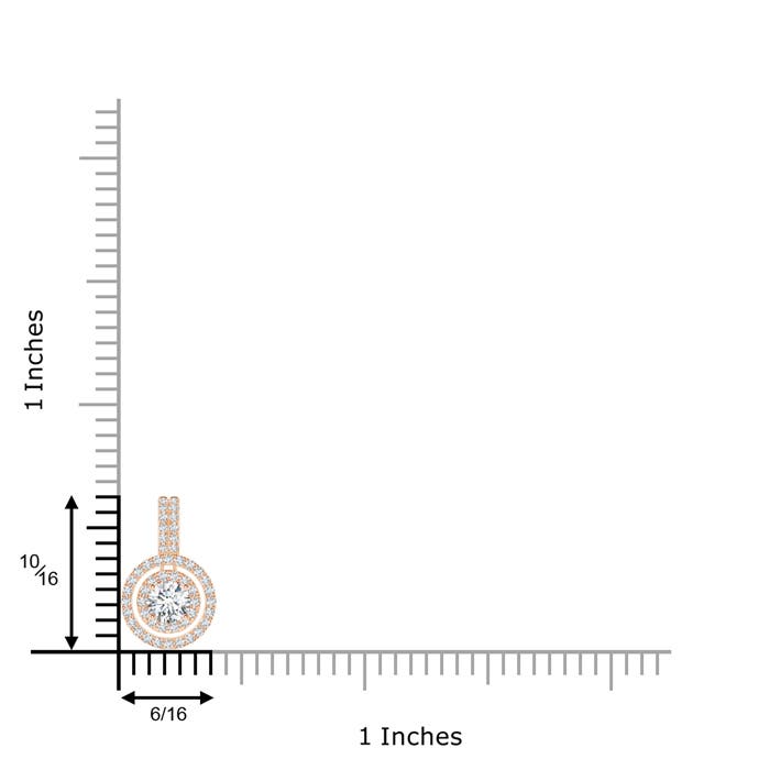 G, VS2 / 0.48 CT / 14 KT Rose Gold