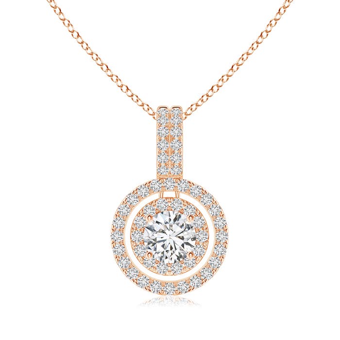 H, SI2 / 0.48 CT / 14 KT Rose Gold