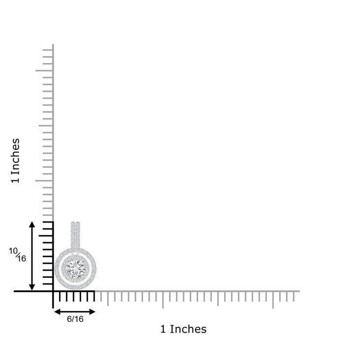 H, SI2 / 0.48 CT / 14 KT White Gold