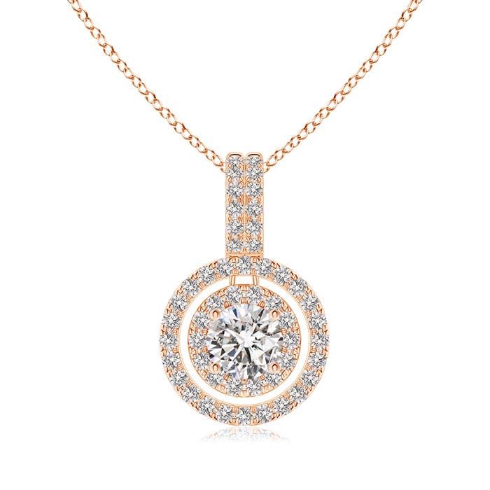 I-J, I1-I2 / 0.48 CT / 14 KT Rose Gold