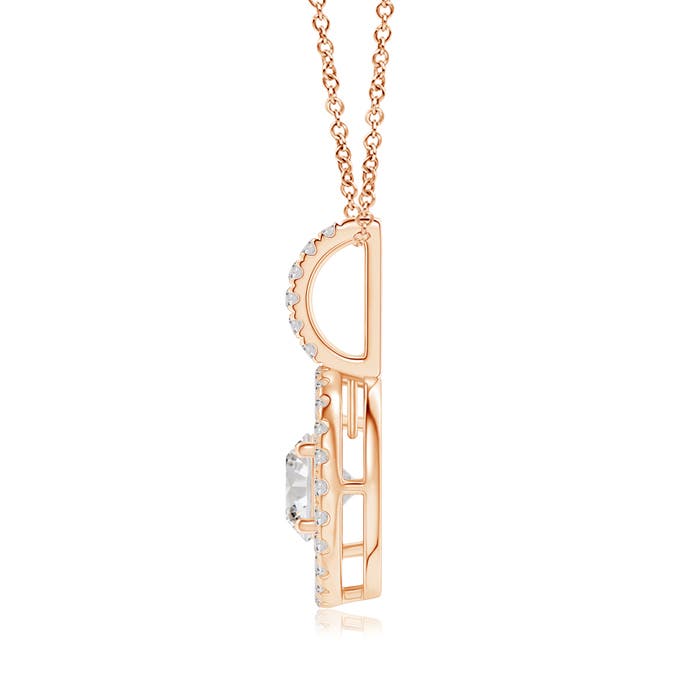 I-J, I1-I2 / 0.48 CT / 14 KT Rose Gold