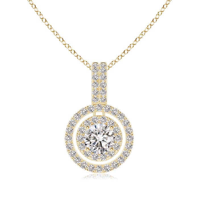 I-J, I1-I2 / 0.48 CT / 14 KT Yellow Gold