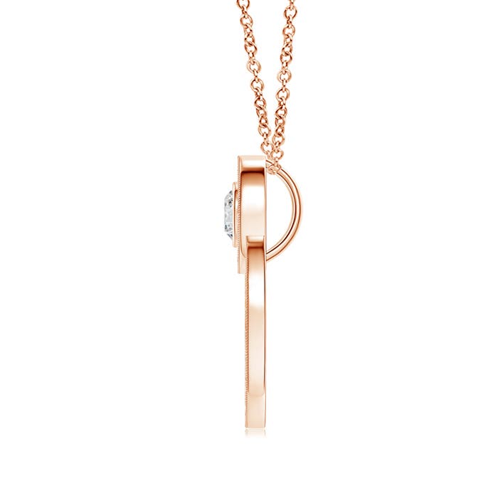 H, SI2 / 0.31 CT / 14 KT Rose Gold