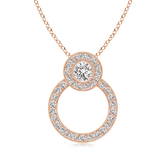 I-J, I1-I2 / 0.31 CT / 14 KT Rose Gold