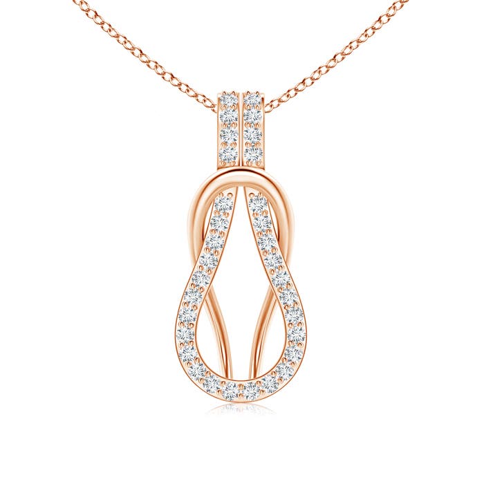 G, VS2 / 0.32 CT / 14 KT Rose Gold