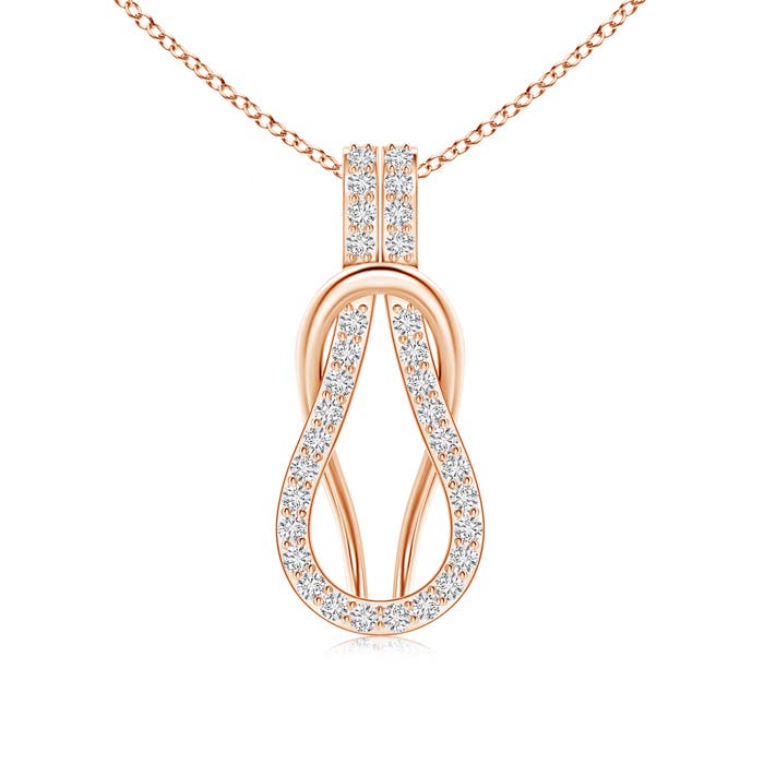 H, SI2 / 0.32 CT / 14 KT Rose Gold