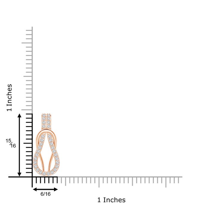 H, SI2 / 0.32 CT / 14 KT Rose Gold