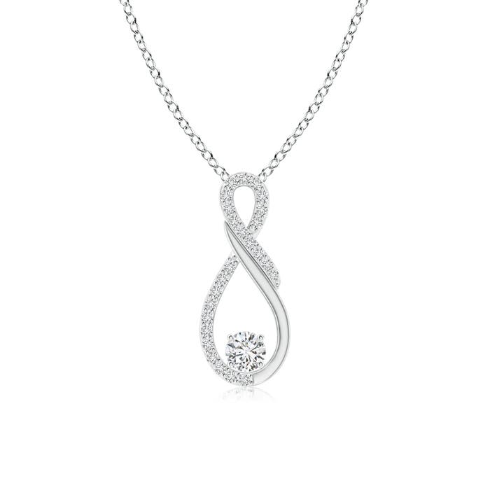 H, SI2 / 0.27 CT / 14 KT White Gold