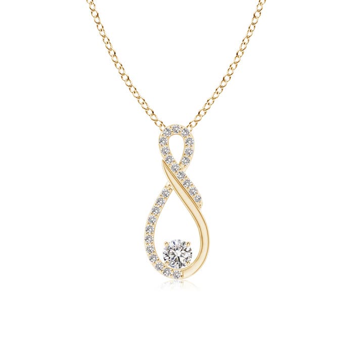 I-J, I1-I2 / 0.27 CT / 14 KT Yellow Gold