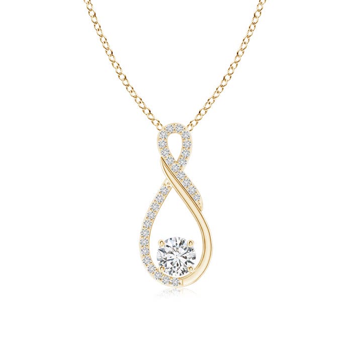 H, SI2 / 0.52 CT / 14 KT Yellow Gold