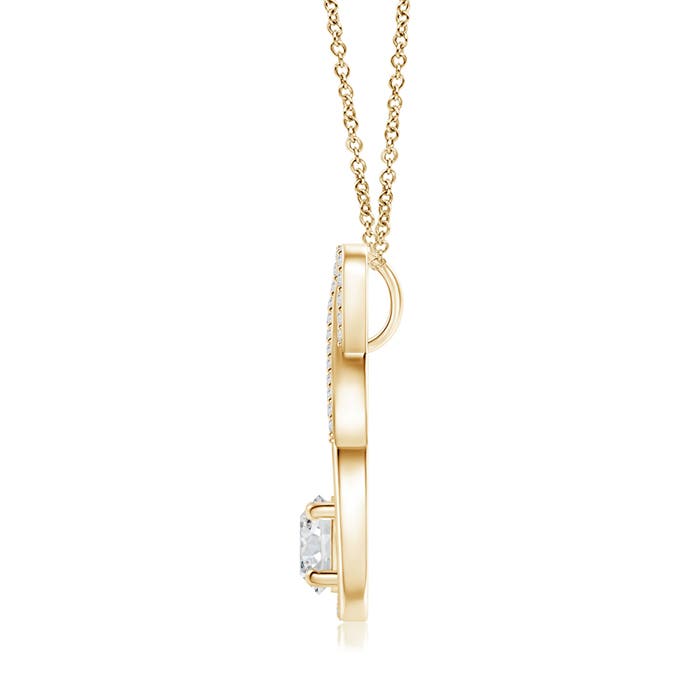 H, SI2 / 0.96 CT / 14 KT Yellow Gold