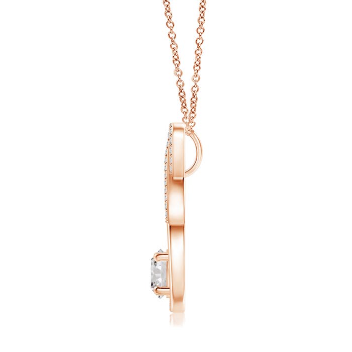 I-J, I1-I2 / 0.96 CT / 14 KT Rose Gold