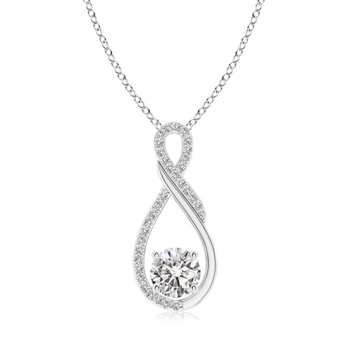 I-J, I1-I2 / 0.96 CT / 14 KT White Gold