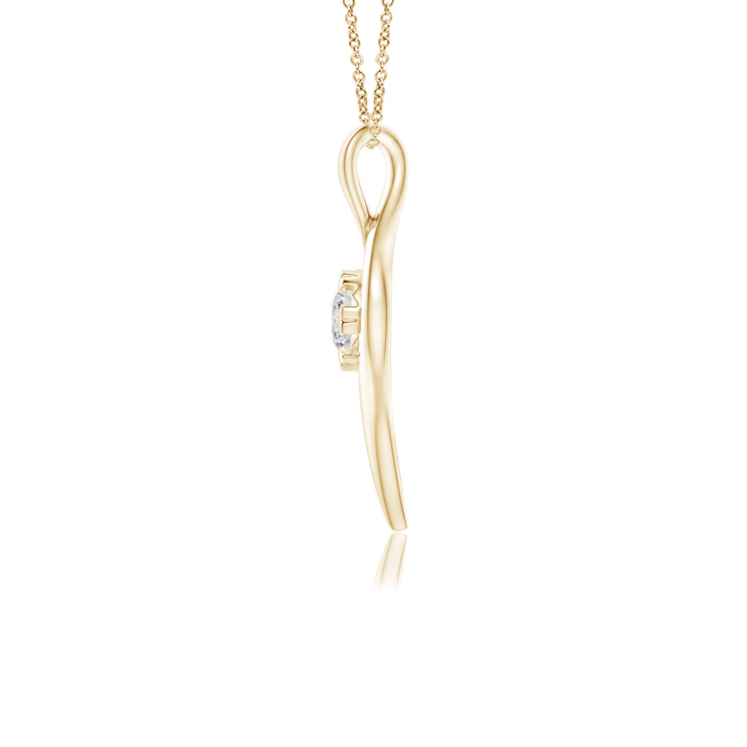 H, SI2 / 0.33 CT / 14 KT Yellow Gold