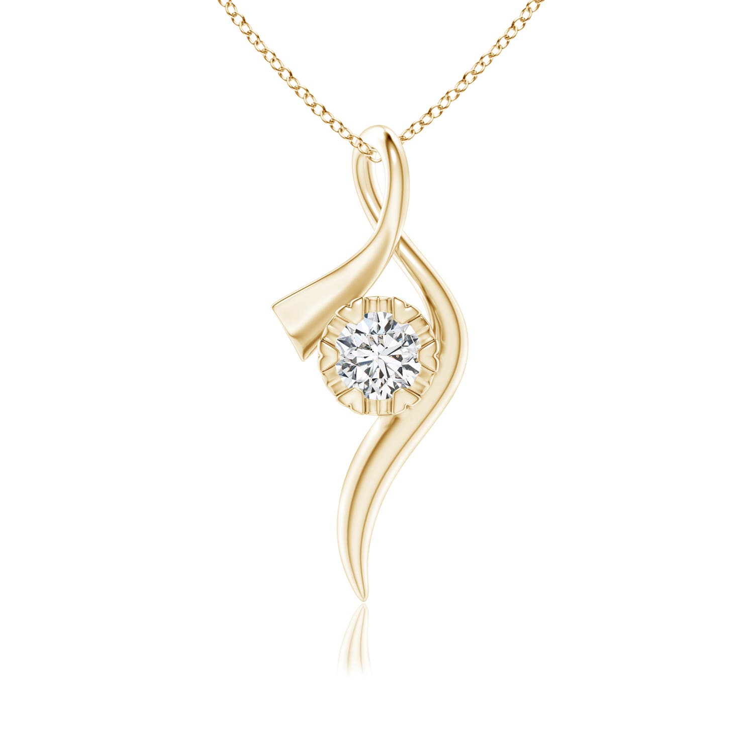 H, SI2 / 0.5 CT / 14 KT Yellow Gold