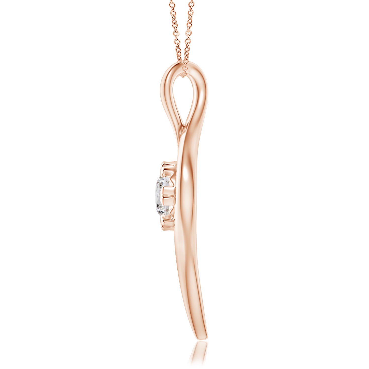 I-J, I1-I2 / 0.88 CT / 14 KT Rose Gold