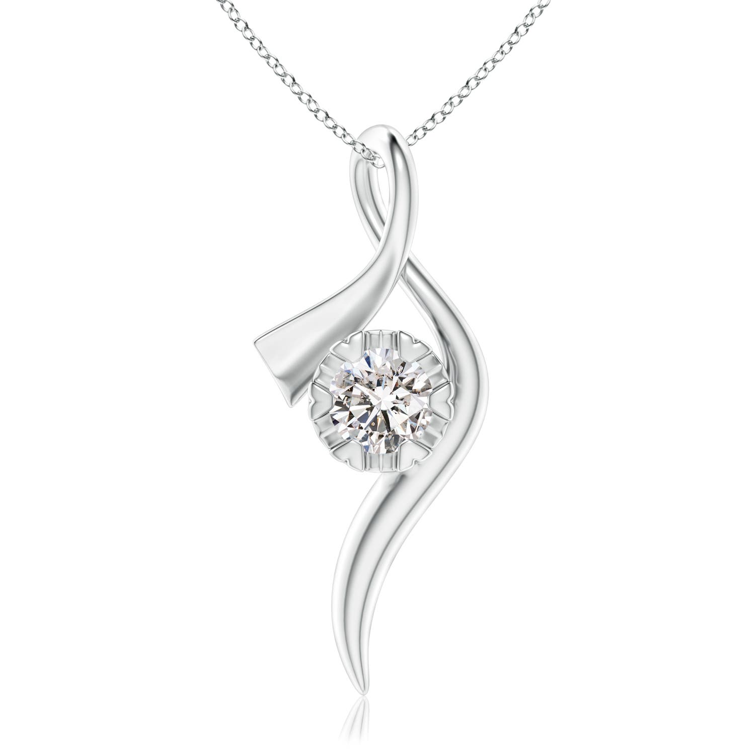 I-J, I1-I2 / 0.88 CT / 14 KT White Gold