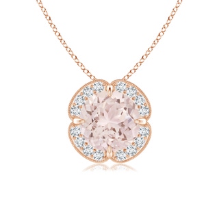 Round A Morganite