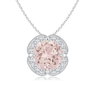 Round A Morganite