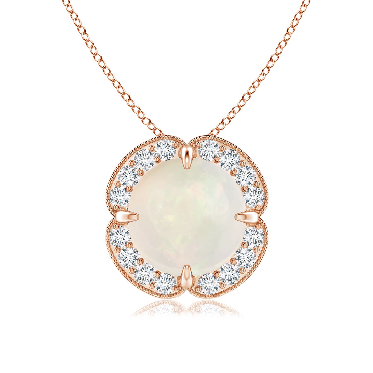 A - Opal / 1.31 CT / 14 KT Rose Gold