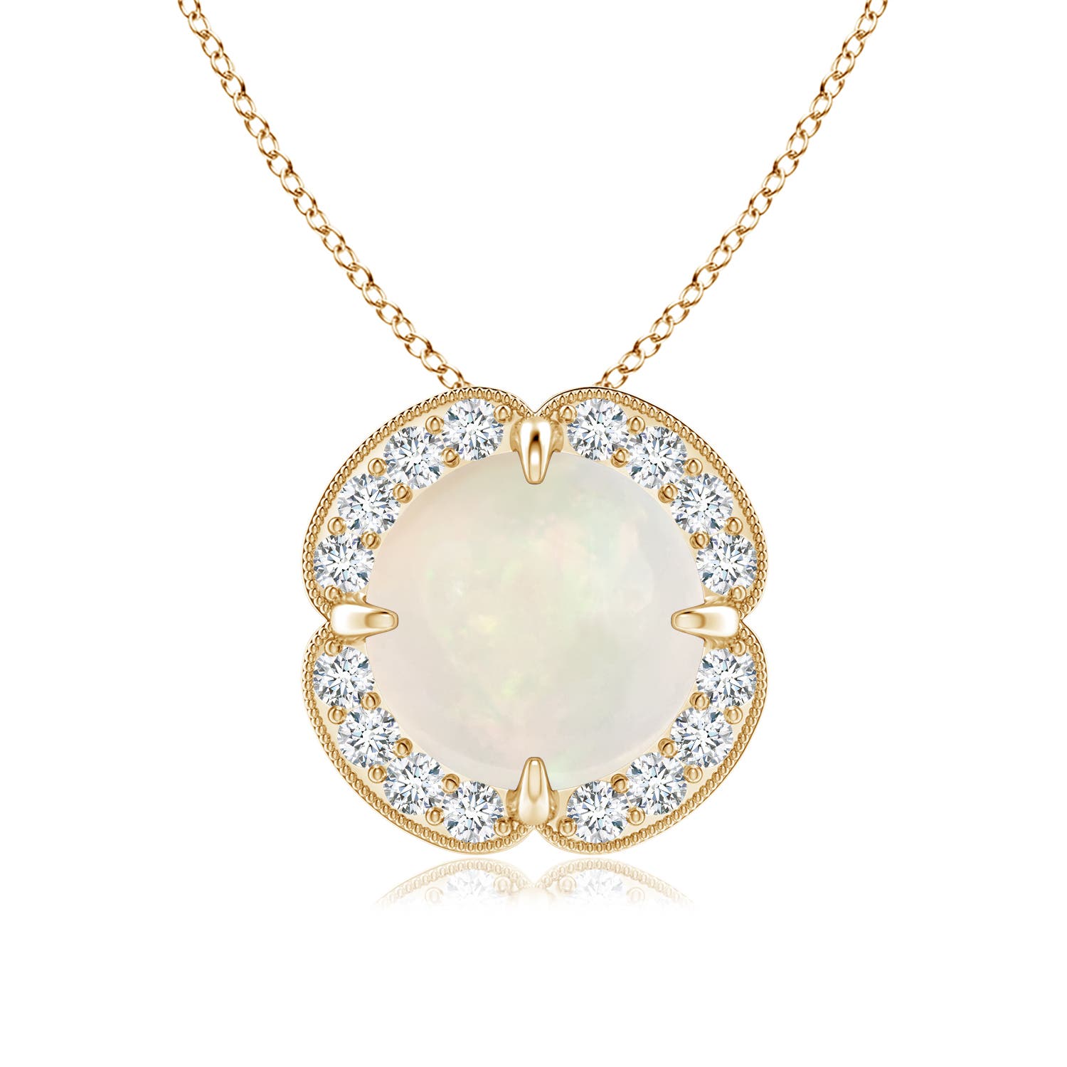 A - Opal / 1.31 CT / 14 KT Yellow Gold