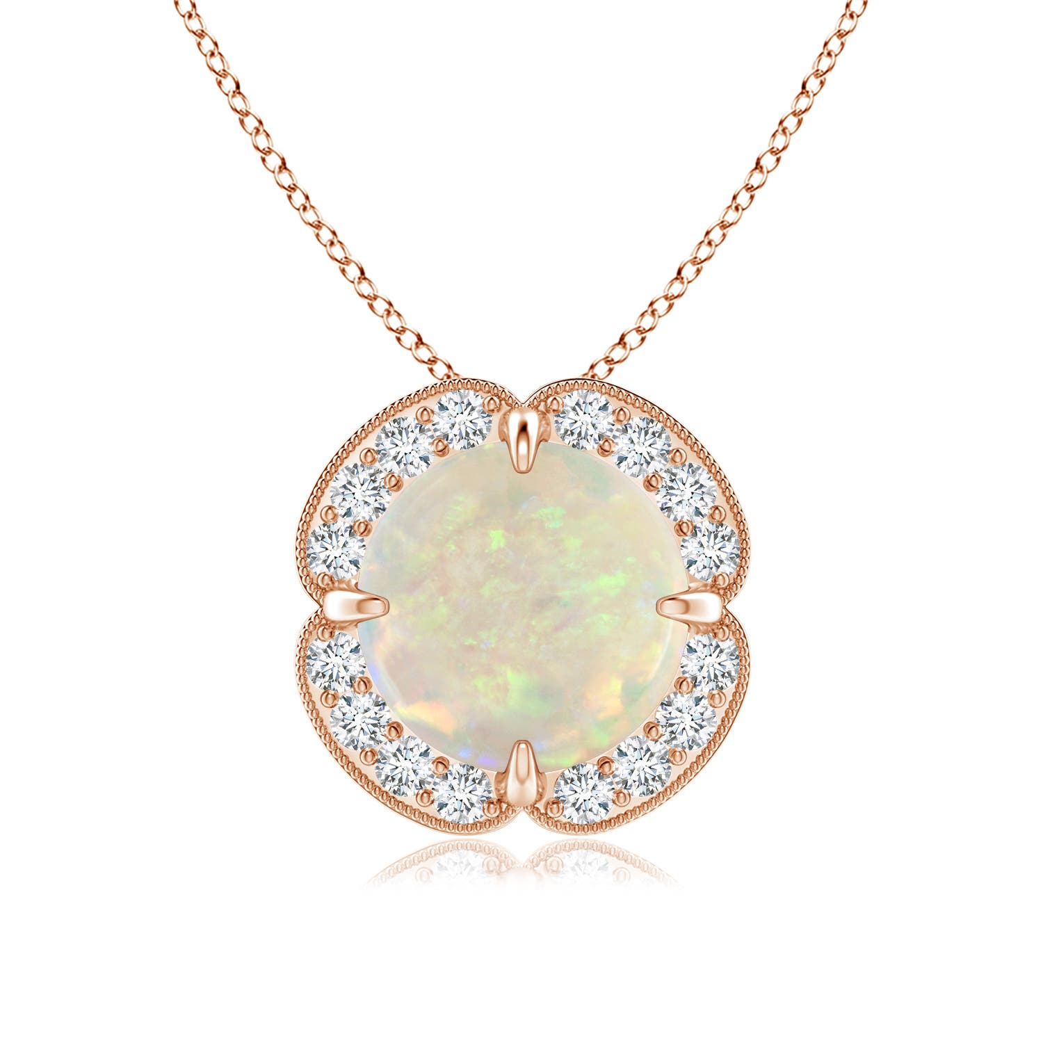 AAA - Opal / 1.31 CT / 14 KT Rose Gold