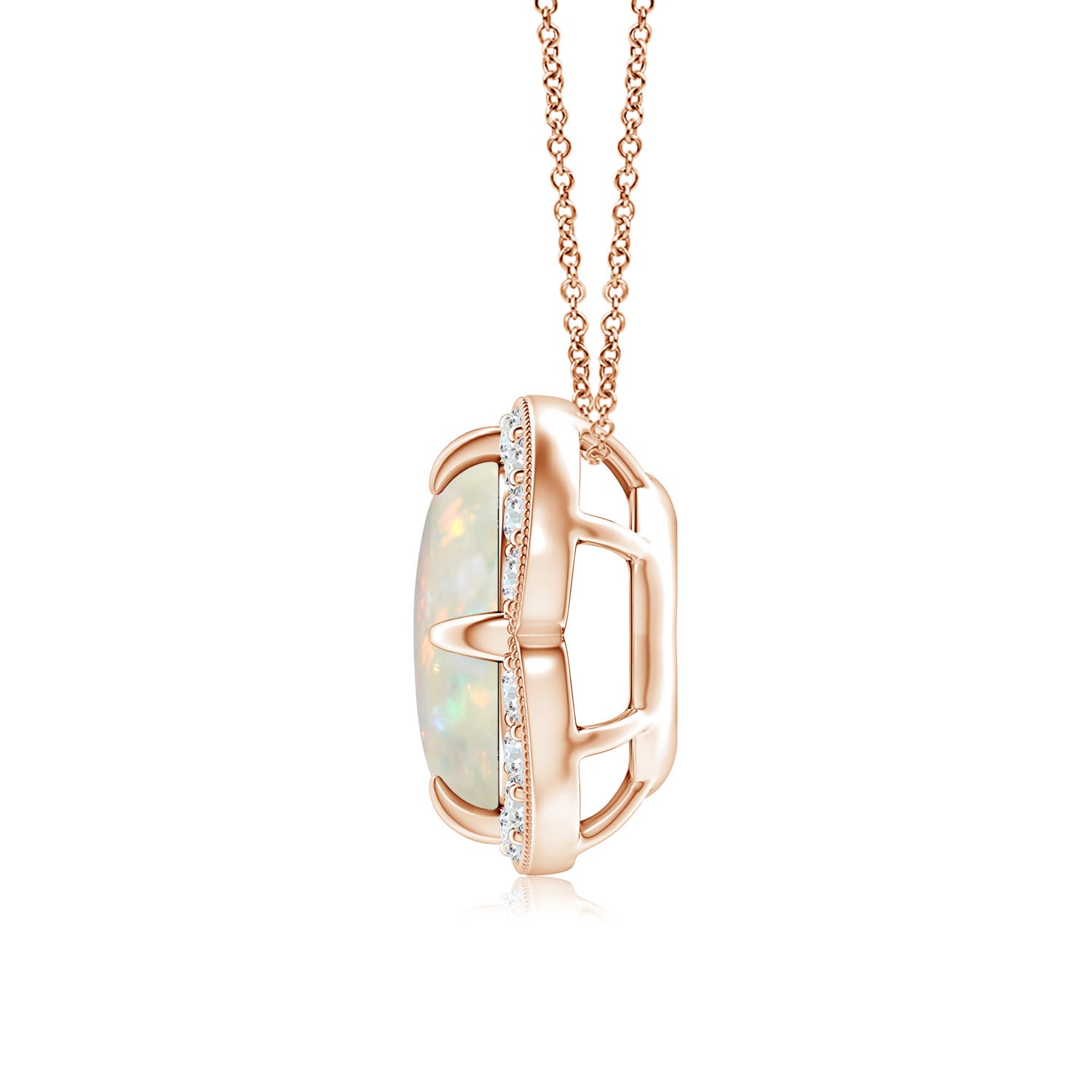 AAA - Opal / 1.31 CT / 14 KT Rose Gold