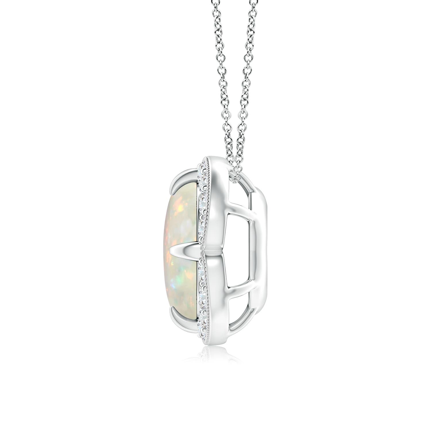 AAA - Opal / 1.31 CT / 14 KT White Gold