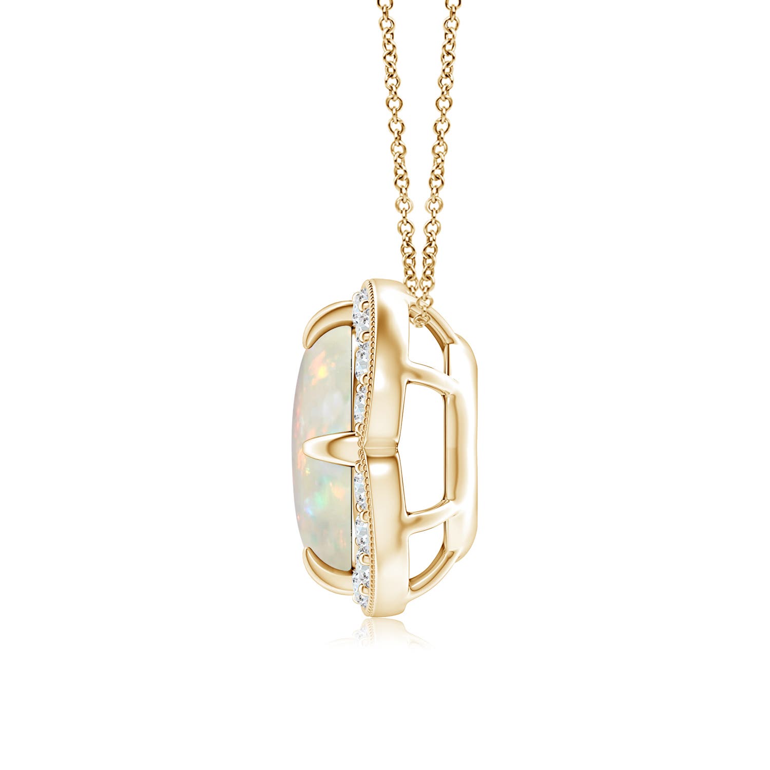 AAA - Opal / 1.31 CT / 14 KT Yellow Gold