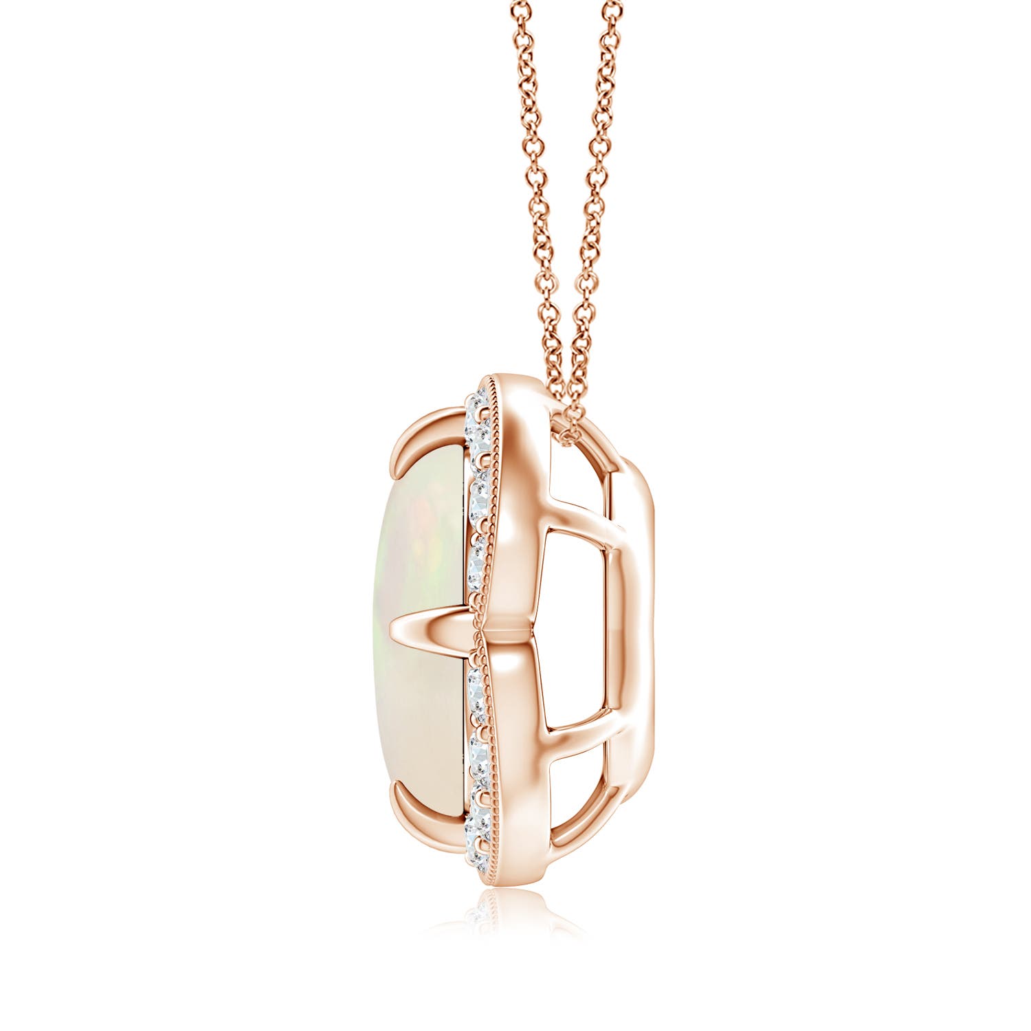 A - Opal / 1.69 CT / 14 KT Rose Gold