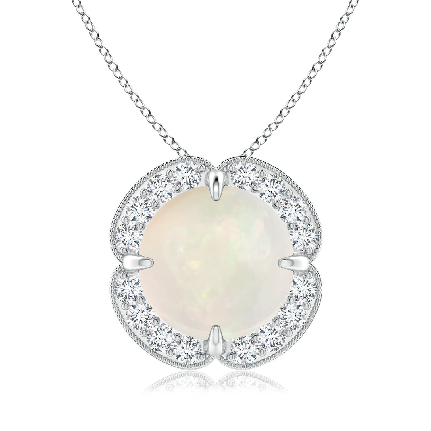 A - Opal / 1.69 CT / 14 KT White Gold