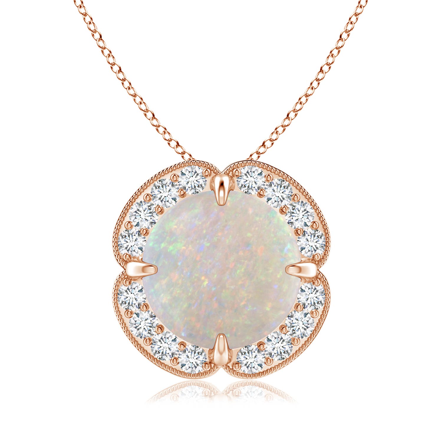 AA - Opal / 1.69 CT / 14 KT Rose Gold