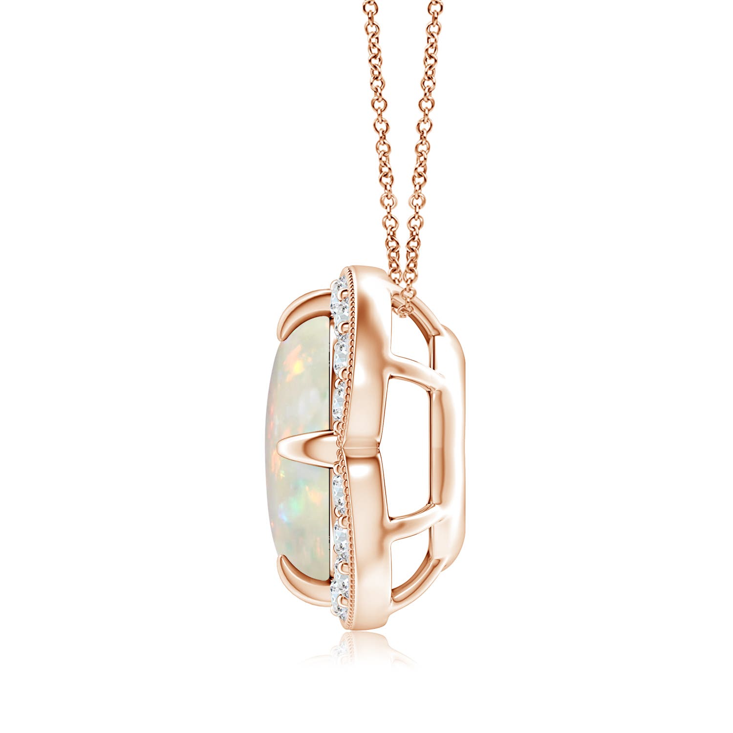 AAA - Opal / 1.69 CT / 14 KT Rose Gold