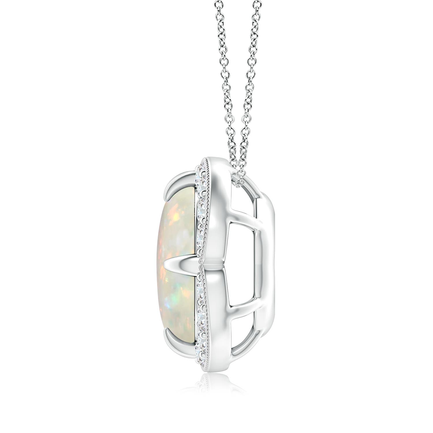 AAA - Opal / 1.69 CT / 14 KT White Gold