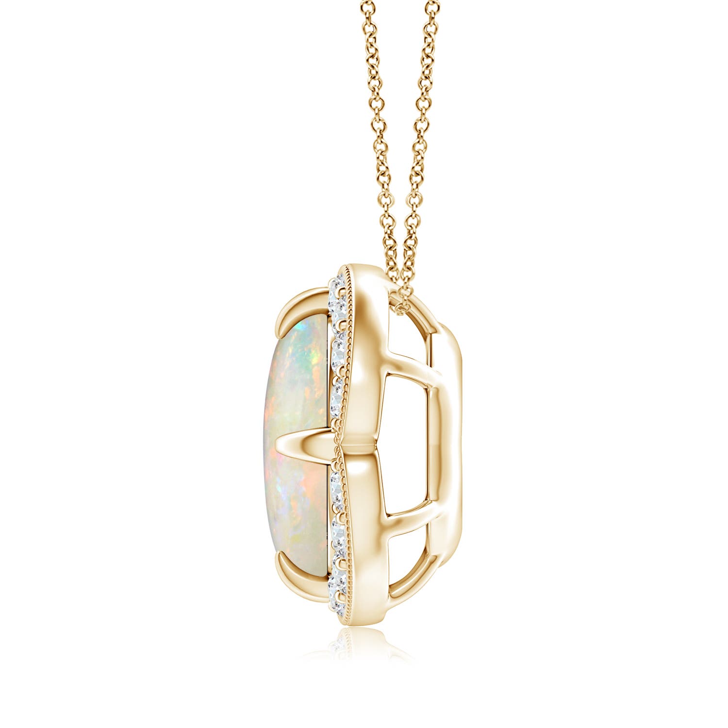 AAAA - Opal / 1.69 CT / 14 KT Yellow Gold