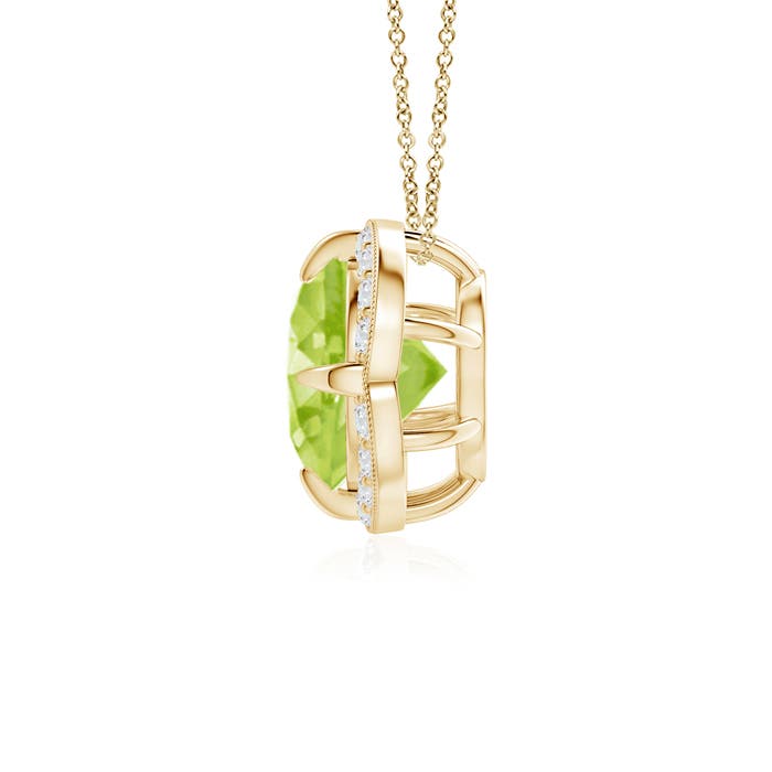 AA - Peridot / 1.53 CT / 14 KT Yellow Gold