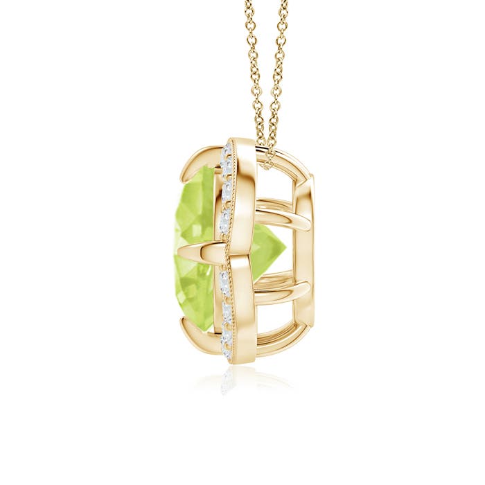 A - Peridot / 2.16 CT / 14 KT Yellow Gold