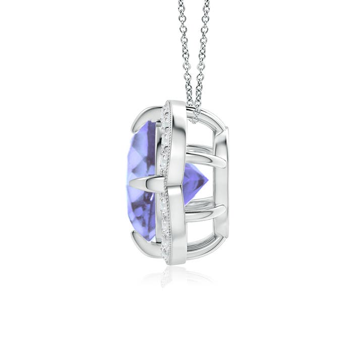 A - Tanzanite / 1.96 CT / 14 KT White Gold