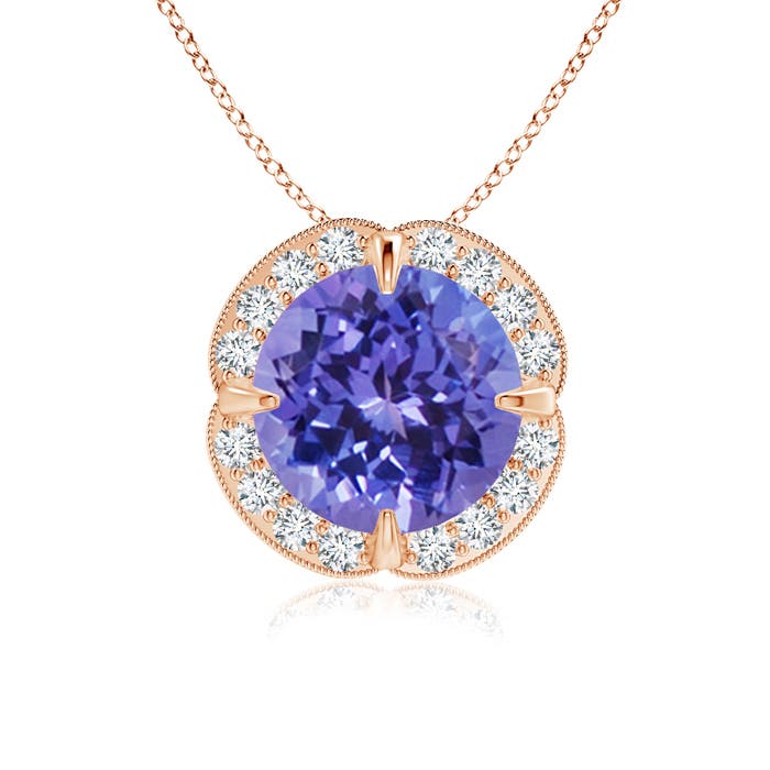 AA - Tanzanite / 1.96 CT / 14 KT Rose Gold