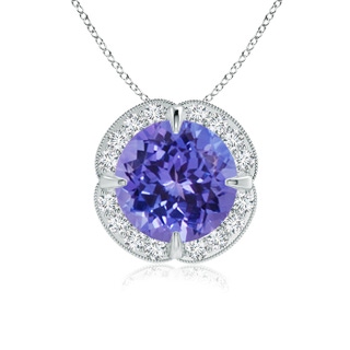 Round AA Tanzanite